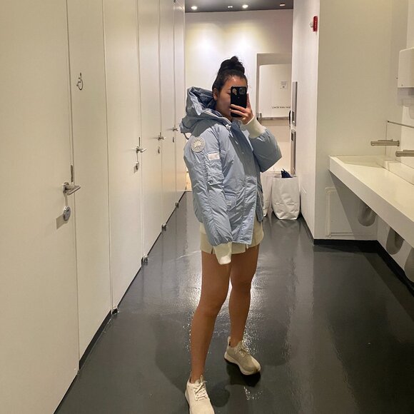 CANADA GOOSE Chilliwack Down Parka In Dawn Blue [NEW with TAGS] - Picture 7 of 8